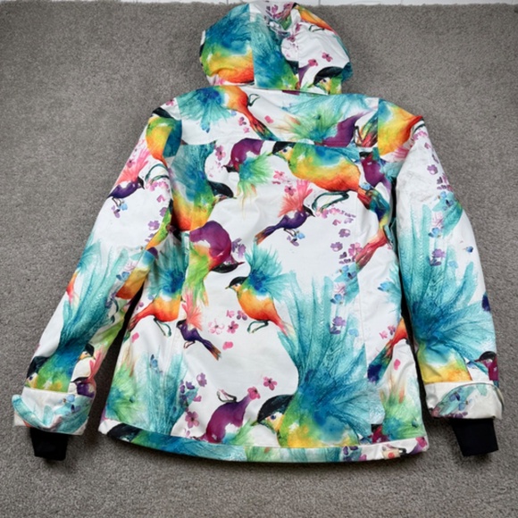 Roxy Dry Flight Technology Wildlife Insulated Women's Snowboard Jacket Medium - Picture 10 of 16